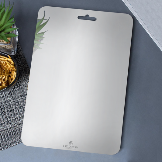 Embassy Stainless Steel Chopping Board – A Hygienic Upgrade for Everyday Indian Kitchens