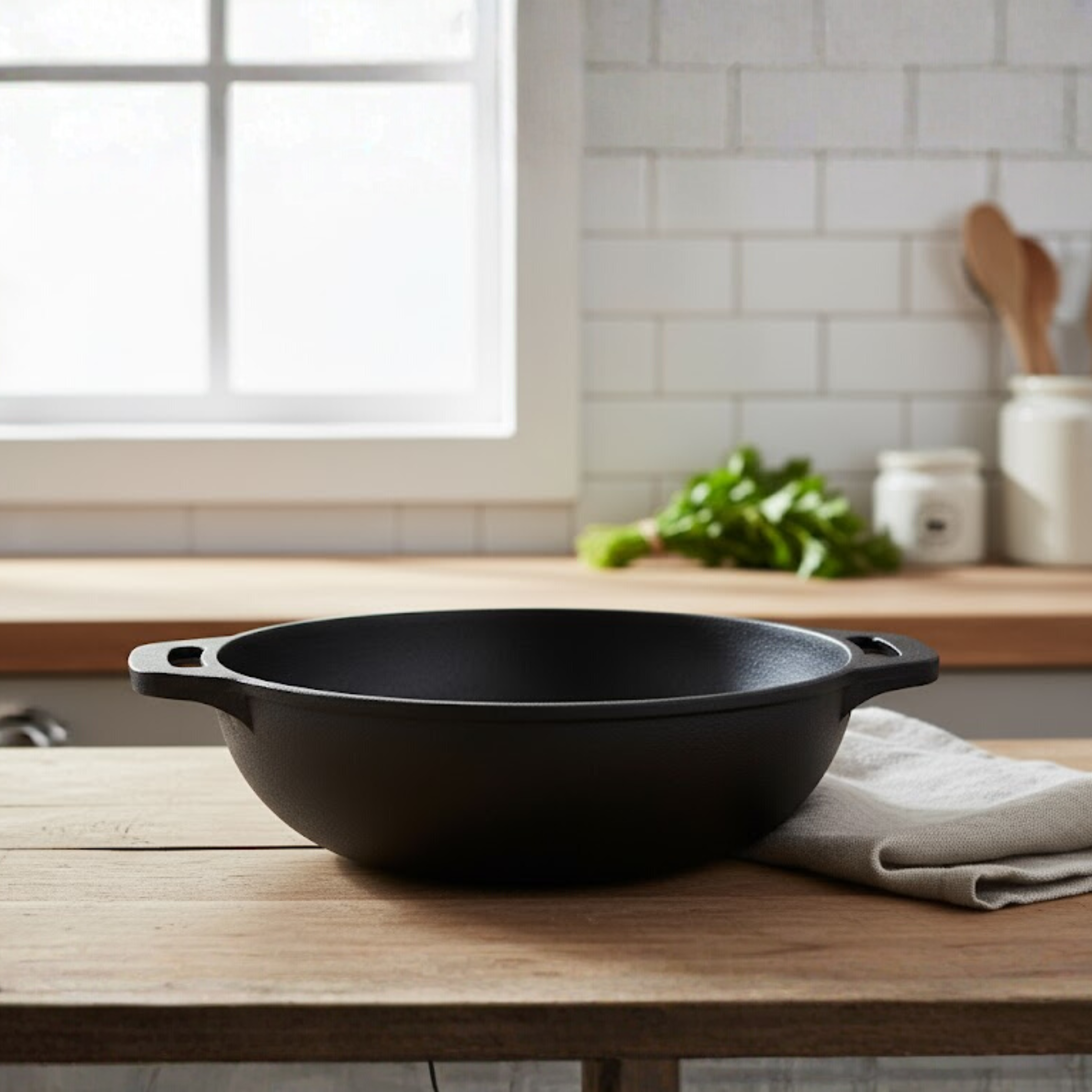 Cast Iron Kadhai – Embassy Kitchenware