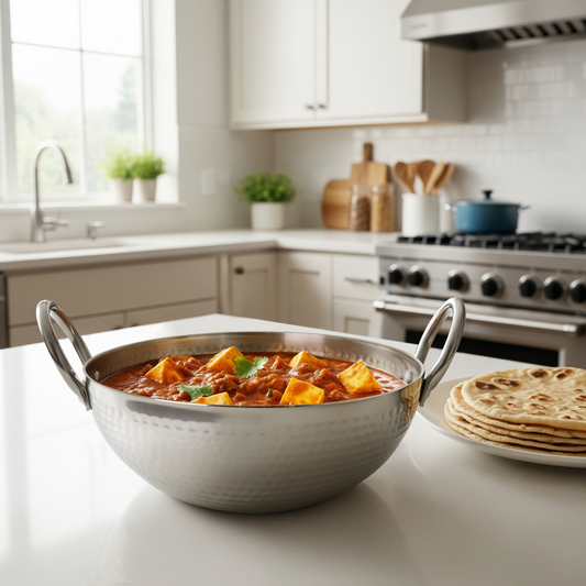 Thickply Deep Hammered Kadhai