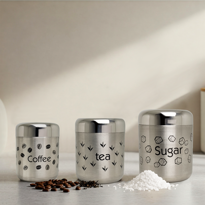 Vintage Tea Coffee Sugar Canister